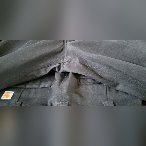 Carhartt Black Blended Twill Pant Pants 32 B290 BLK Office Work Business Formal - Picture 2 of 6
